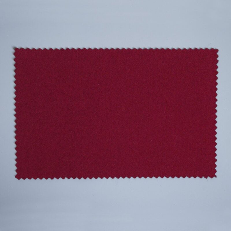 Extra Wide Broadcloth Burgundy Red baize for fashion, millinery and interior design