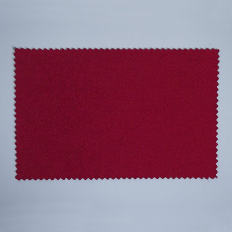 Extra Wide Broadcloth Cherry Red baize for fashion, millinery and interior design