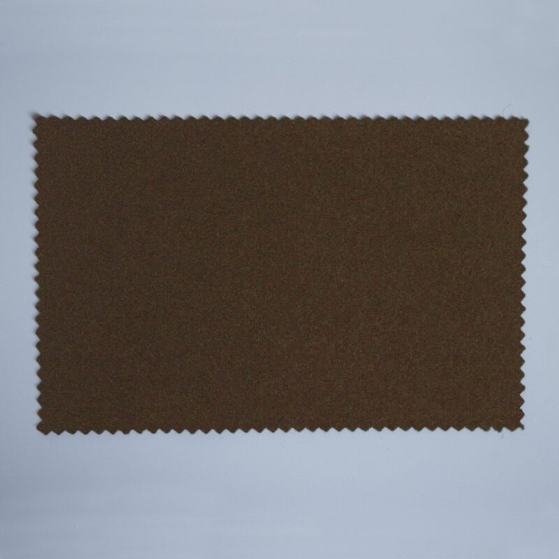 Extra Wide Broadcloth Dark Brown baize for fashion, millinery and interior design