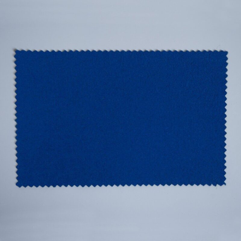 Extra Wide Broadcloth Sapphire Blue baize for fashion, millinery and interior design