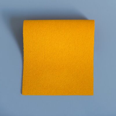 Pollen Yellow Precut Baize Squares – Card Table Size