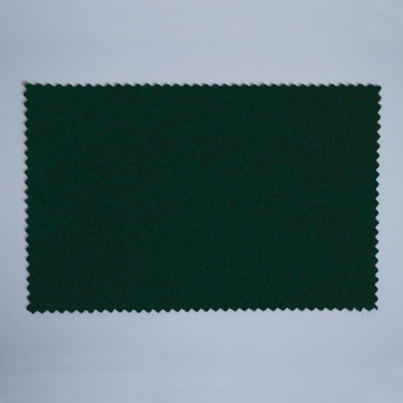 Extra Wide Broadcloth Hunter Green baize for fashion, millinery and interior design