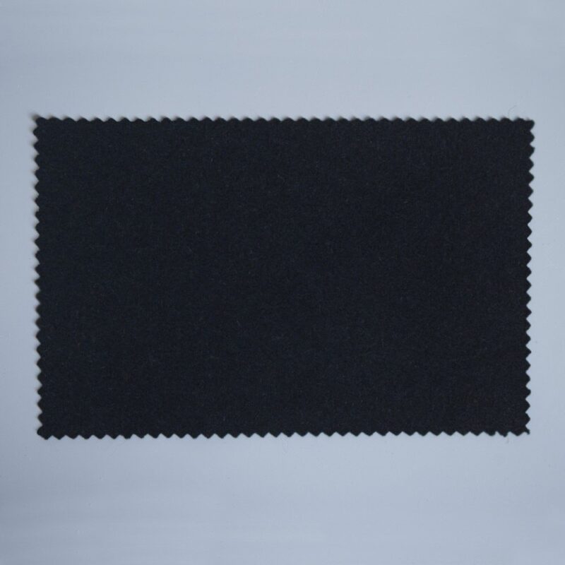 Extra Wide Broadcloth Inky Blue Black baize for fashion, millinery and interior design