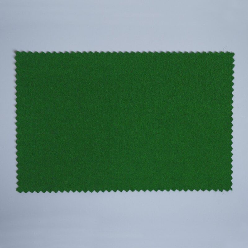 Extra Wide Broadcloth Moss Green baize for fashion, millinery and interior design