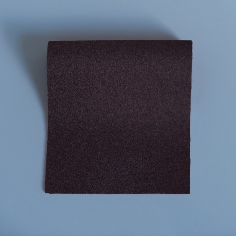 Extra Wide Broadcloth Nutmeg Brown baize for fashion, millinery and interior design