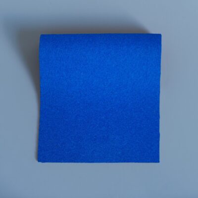 Extra Wide Broadcloth Royal Blue baize for fashion, millinery and interior design