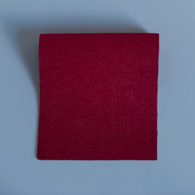 Burgundy Precut Baize Squares – Card Table Size