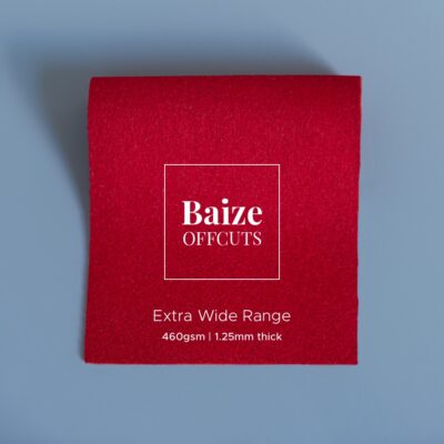 Baize Offcuts – Deep Scarlet