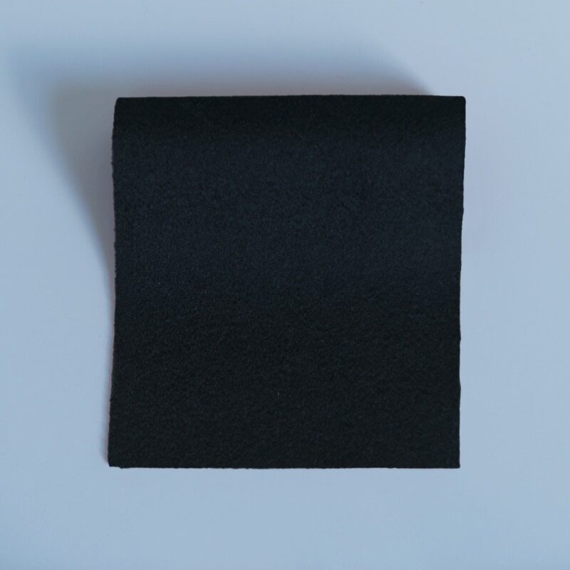 Doe Skin Baize Swatch Black