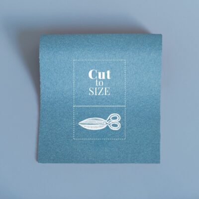 Cloth Cut to Size – Powder Blue Merino Wool Baize