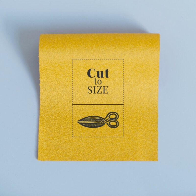 cloth cut to size pollen yellow merino wool baize