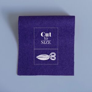 Cloth Cut to Size – Purple Merino Wool Baize
