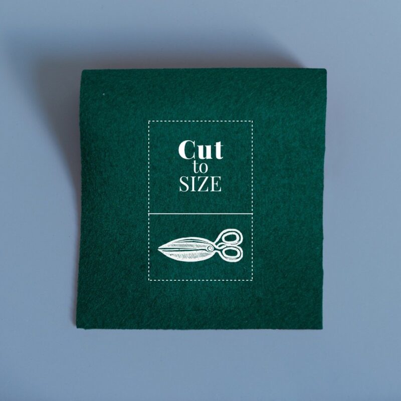 Fabric Cut to Size - Holly Green Standard Baize