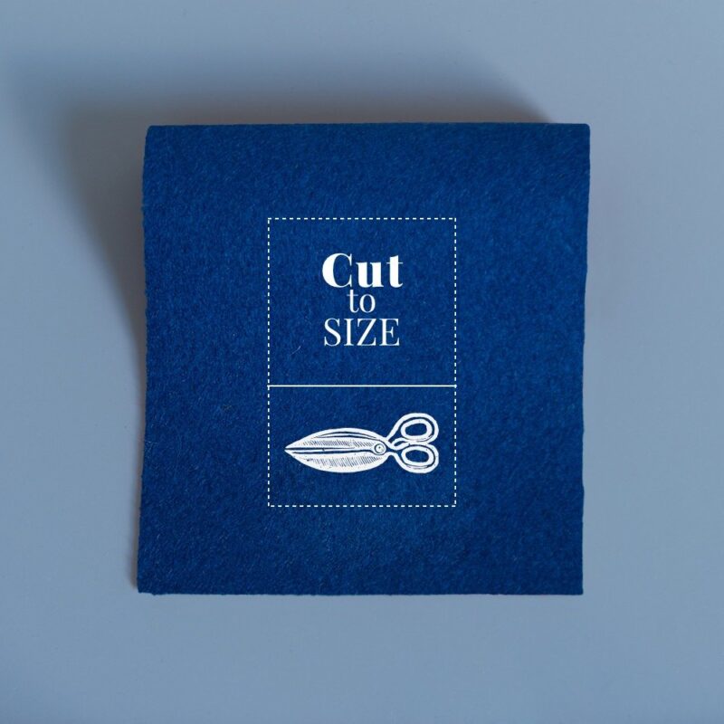 Fabric Cut to Size - Navy Blue Standard Baize