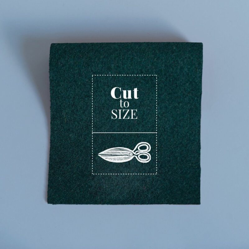 Fabric Cut to Size - Cedar Green Standard Baize