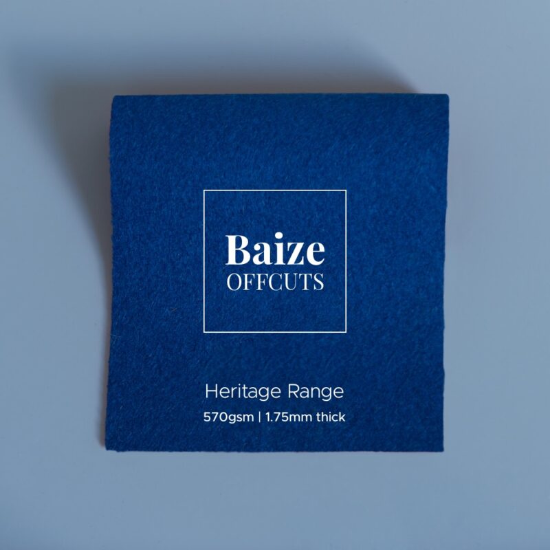 Royal Blue Baize Remants and Offcuts