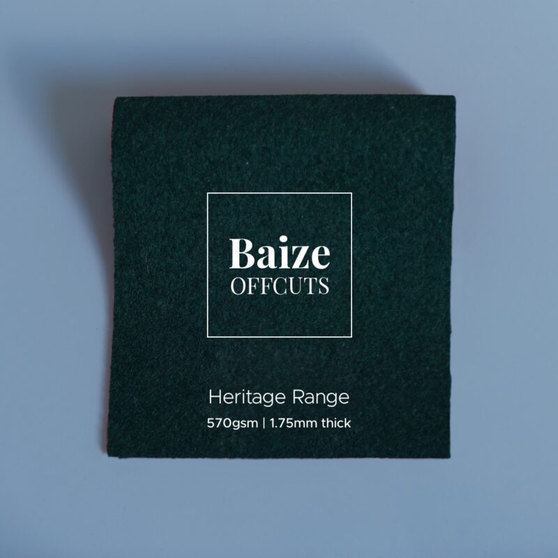 Cedar Green Heritage Baize Remants and Offcuts
