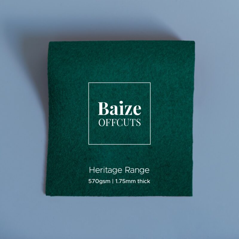 Heritage Green Baize Remants and Offcuts
