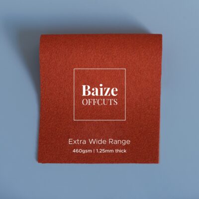 Baize Offcuts – Burnt Orange