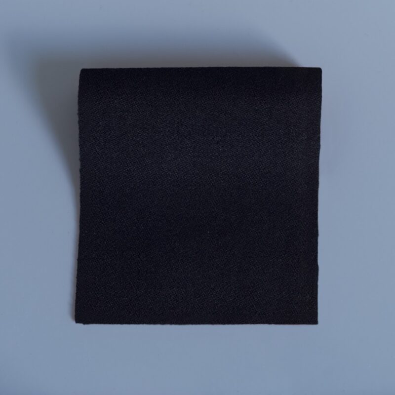 Barathea Black Dress Swatch