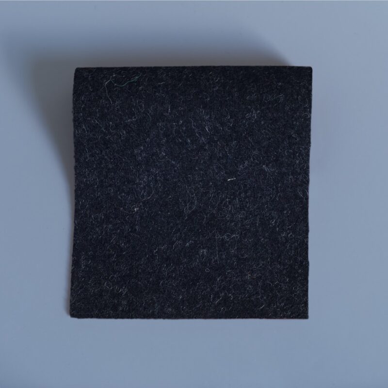 Lightweight melton marble melange charcoal