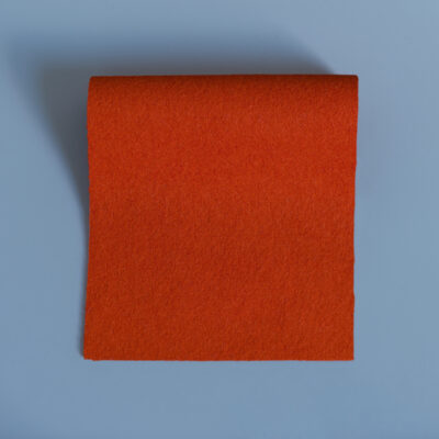 Vivid Hue Fine Baize Vintage Orange