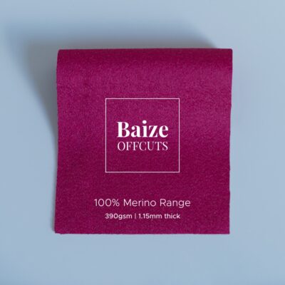 Baize Offcuts – Raspberry