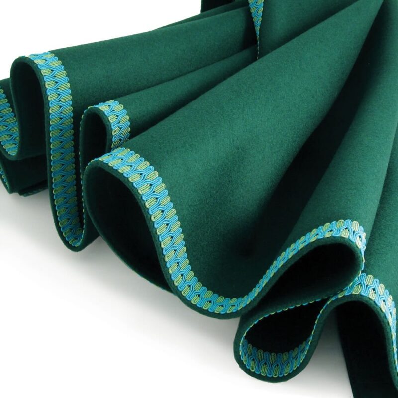 connoisseur turquoise green trim