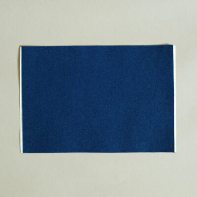 self adhesive blue baize A4 sheet