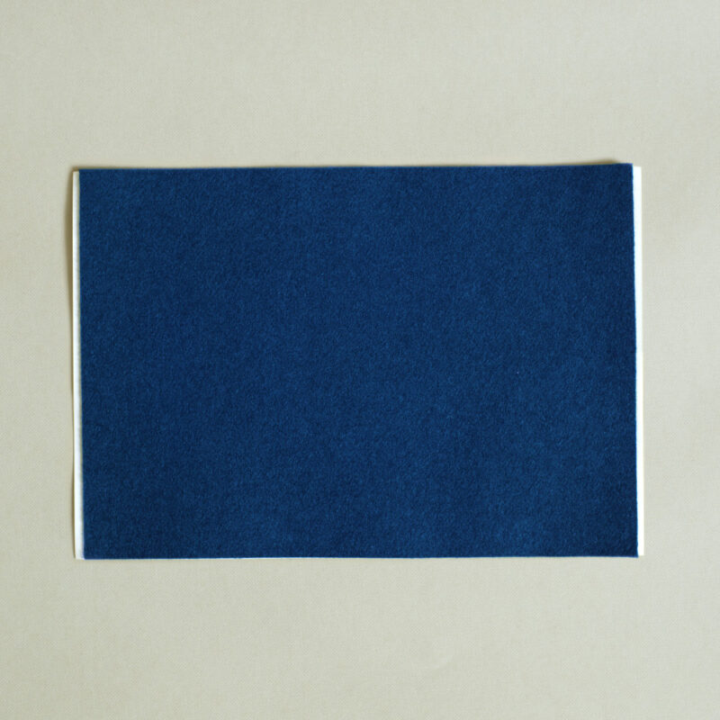 self adhesive blue baize A4 sheet