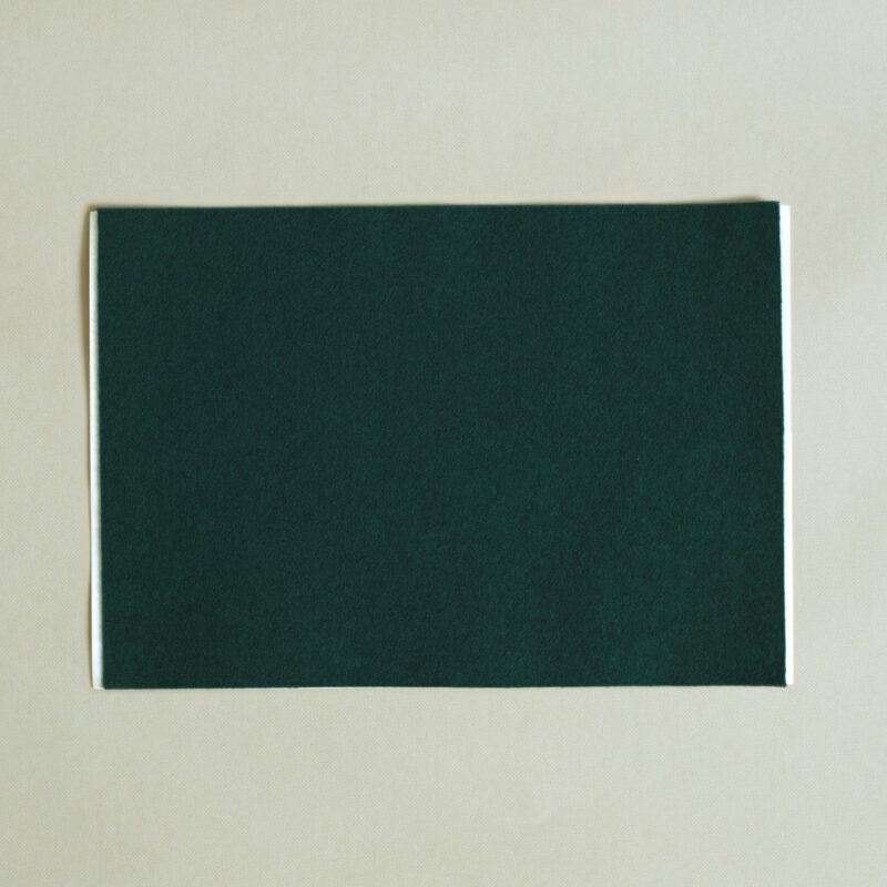 self adhesive cedar green baize A4 sheet