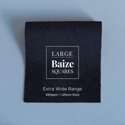 Black Large Precut Baize Squares – Card Table Size