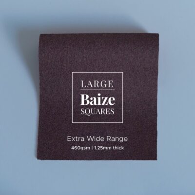 Chocolate Precut Baize Squares – Card Table Size