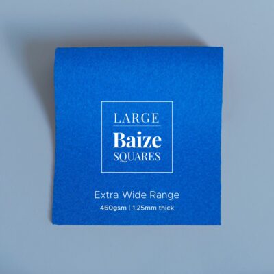 Sapphire Blue Precut Baize Squares – Card Table Size
