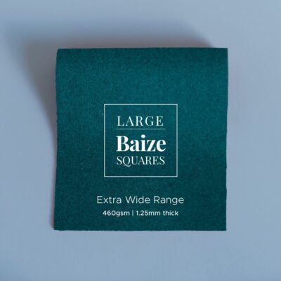 Hunter Green Precut Baize Squares – Card Table Size