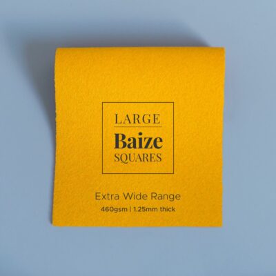 Pollen Yellow Precut Baize Squares – Card Table Size