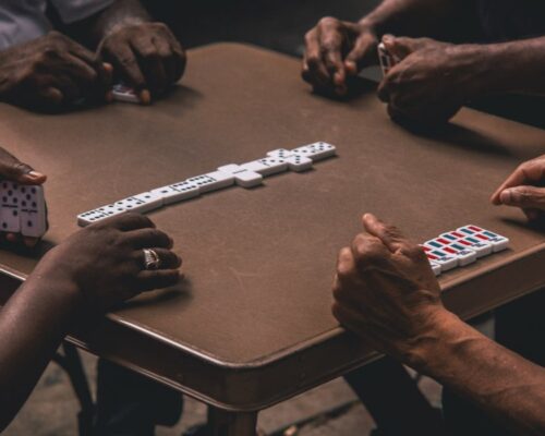 Domino Table Fabric