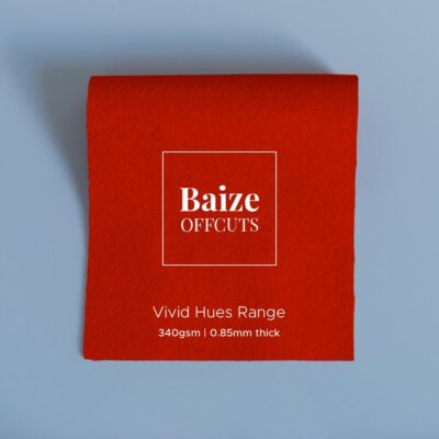 Baize Offcuts – Dark Scarlet