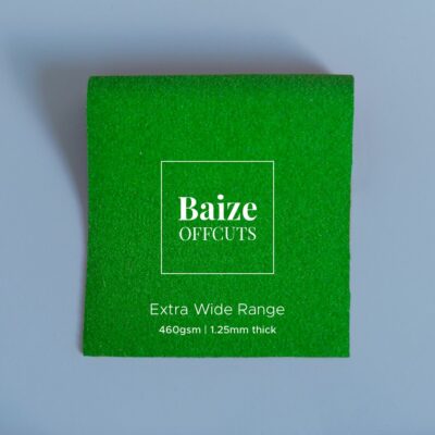 Baize Offcuts – Bright Moss Green