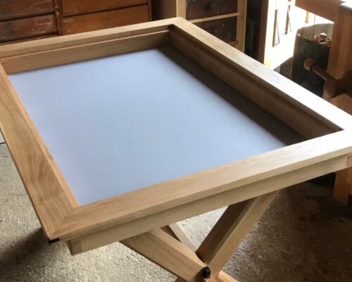 Oak Gaming Table by Nicholas Clouting