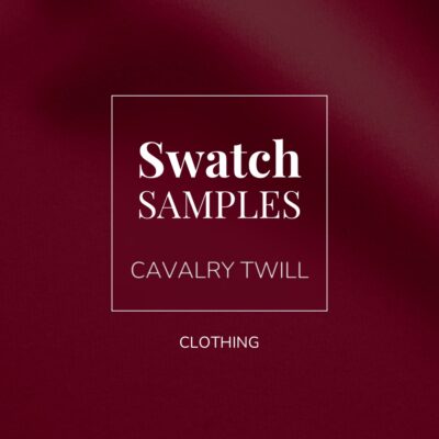 Sample Swatch Cavalry Twill