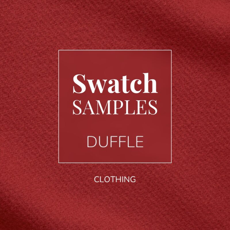 Duffle Fabric Swatch Samples