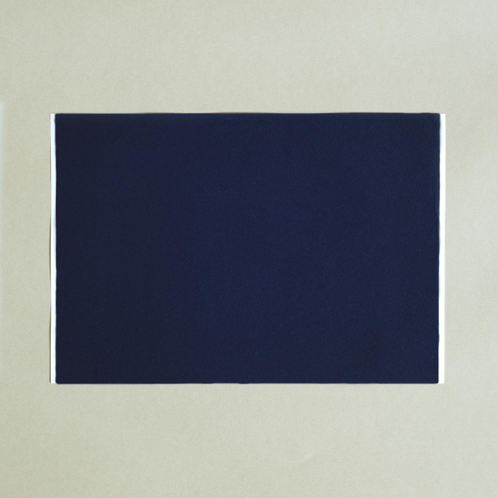 self adhesive indigo baize A4 sticky backed sheet