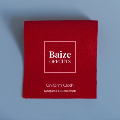 Baize Offcuts – Uniform Deep Scarlet
