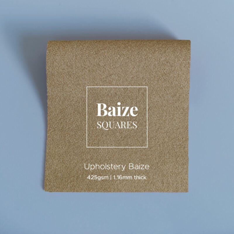 upholstery baize precut square timeless tan