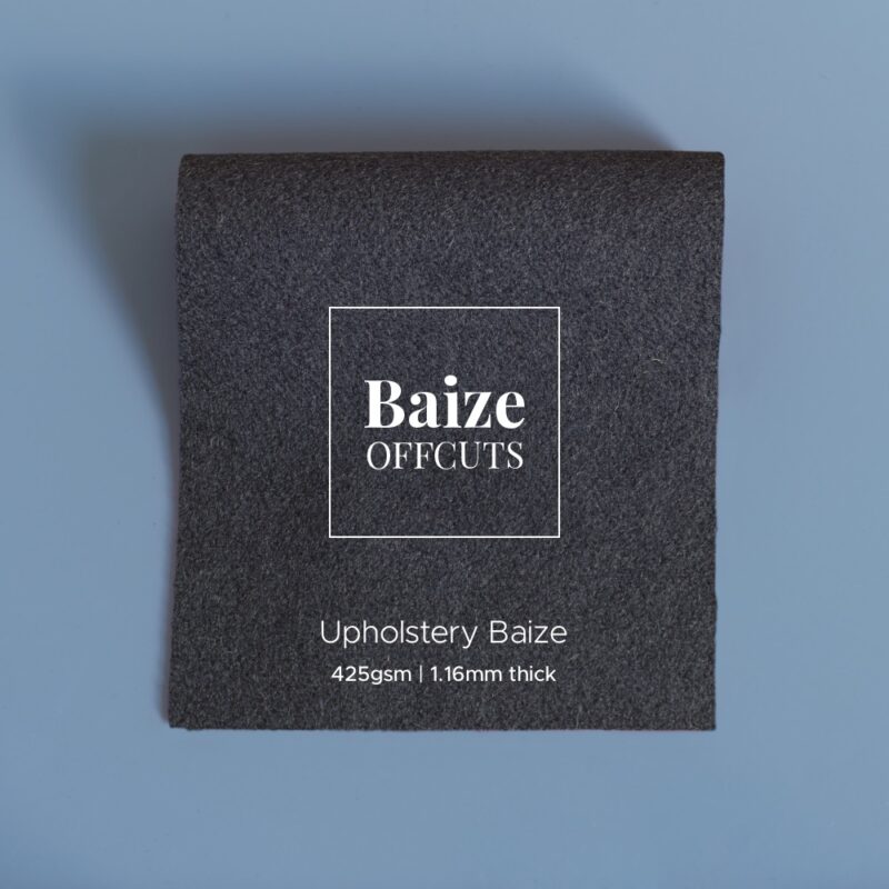 upholstery baize remnants offcuts landmark grey