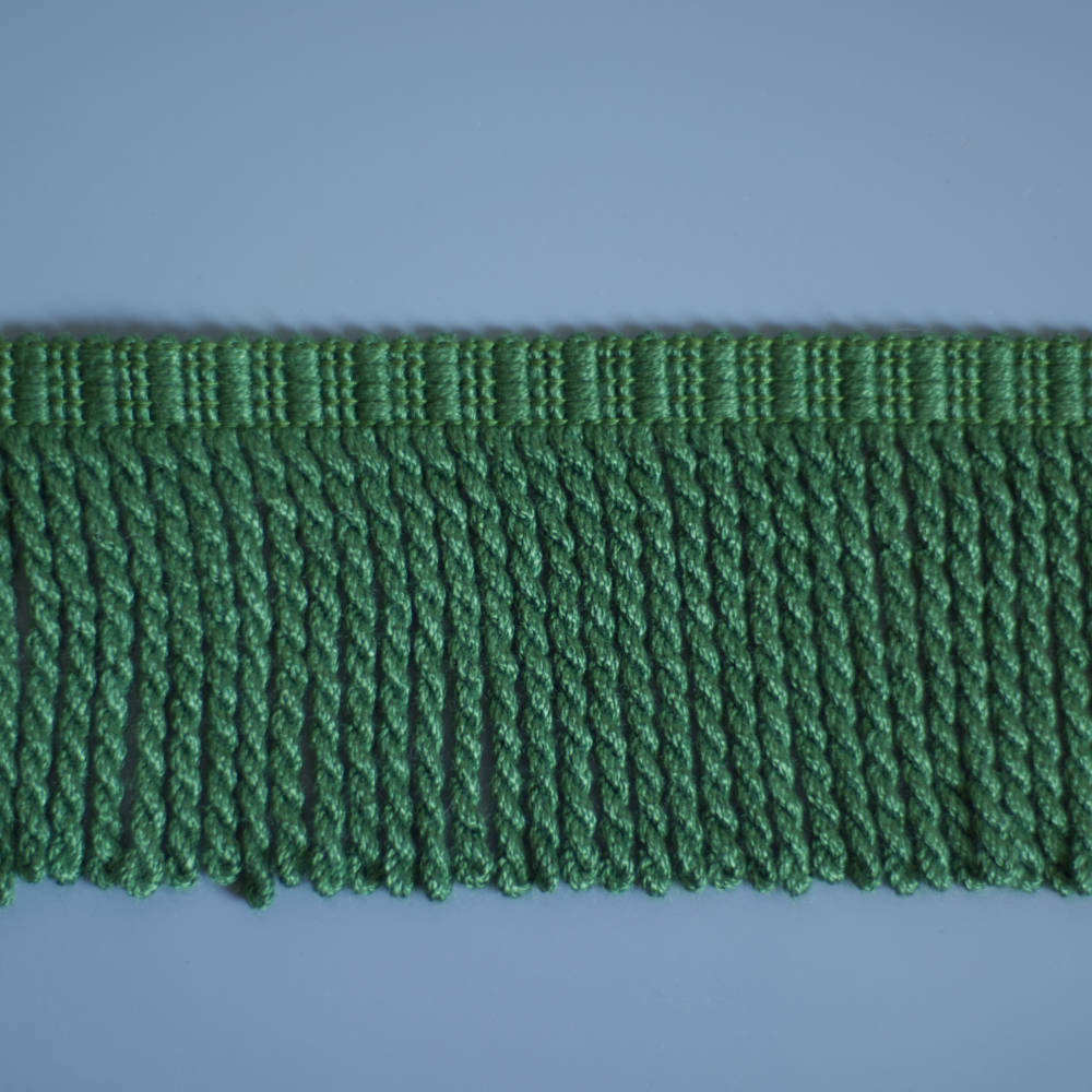 green heavy weight bullion fringing braid