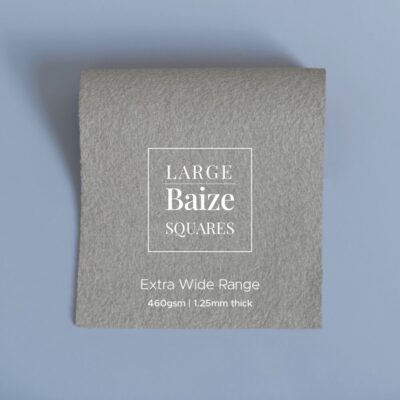 Buff Grey Precut Baize Squares – Card Table Size