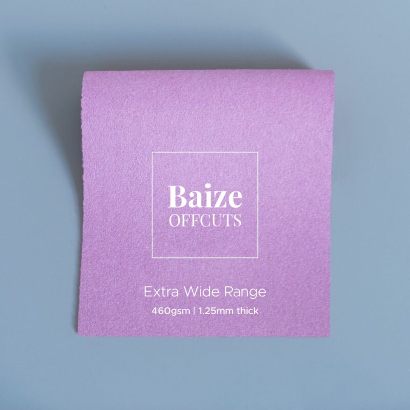 baize offcuts remnants lilac pink