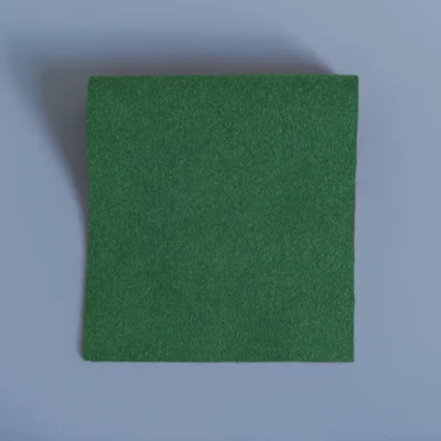 Vintage Holly Green Baize Remnant